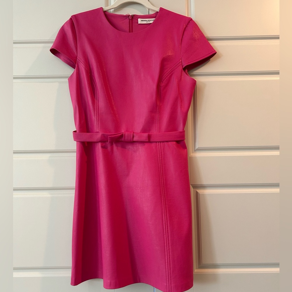 AMANDA UPRICHARD Pink mini dress ~ size M